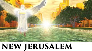 What does New Jerusalem from Heaven look like Revelation 21 amp 22 New Heaven New Earth Holy City [upl. by Hubey956]