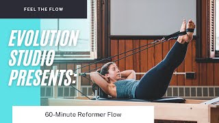 60 MIN PILATES REFORMER Core  Balance FLOW intermediate level [upl. by Ira]