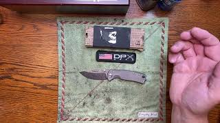 DPX Hest Ti knife review [upl. by Assirim853]