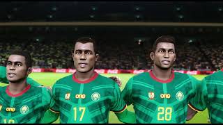 Cameroon vs Zimbabwe • Highlights • Africa Cup of Nations 2024  eFootball Gameplay PES 2021 [upl. by Arahahs939]