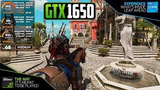 GTX 1650  The Witcher 3 Next Gen Update DX11 1080p All Settings Tested Stuttering Fix [upl. by Ailama]