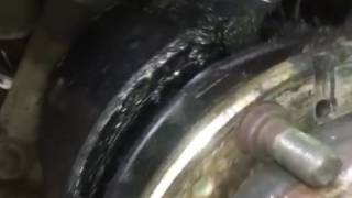 Leaky rear hub seal on mc7 [upl. by Earehc]