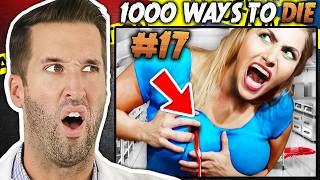 ER Doctor REACTS to 1000 Ways to Die Dumbest Injuries 17 [upl. by Bower]