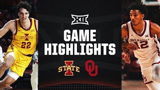 Iowa State at No 11 Oklahoma  Big 12 Mens Basketball Highlights  January 6 2024 [upl. by Fair]