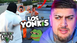 LOS YONKIS 🔥 Y LA GENTE❓ LOS PUSKAS 🔫 GTAV RP 34 [upl. by Derna]