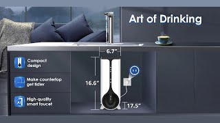 How to Install and Use the Waterdrop K6 Instant Hot Water Dispenser RO System Comprehensive Guide [upl. by Seko]