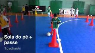 Espaço futsal sub 8 fundamentos básicos treino [upl. by Aggri]