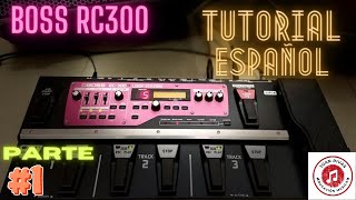 BOSS RC 300 TUTORIAL EN ESPAÑOL PARTE 1 [upl. by Chandra]