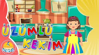 Üzümlü Kekim  Çocuk Şarkıları  Bebek Şarkıları  Honeybee Kids [upl. by Aihsenrad769]