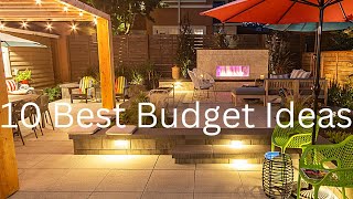 10 Best Landscaping BUDGET Ideas [upl. by Werdna283]