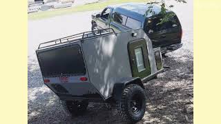 Rock Crawler Square drop camper beginning to end slide show how to [upl. by Enineg]