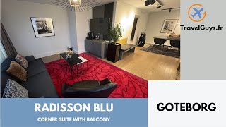 Radisson Blu Goteborg  Corner suite with balcony [upl. by Alidis]