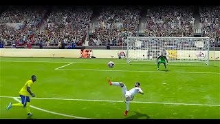 Zlatan Ibrahimovic  Bicycle goal in FIFA [upl. by Ennelram]