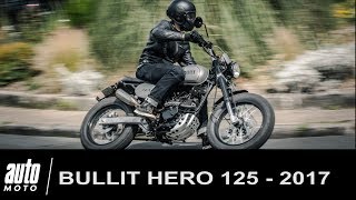 Bullit Hero 125 cm3 ESSAI  Cross bitume Avis prix technique [upl. by Ettereve296]