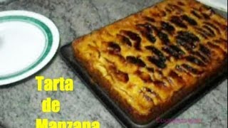 Tarta de manzana casera recetas de cocina con Mila [upl. by Ytsirhk]