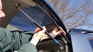 How to Replace Tailgate Lift Support Struts [upl. by Franciskus]