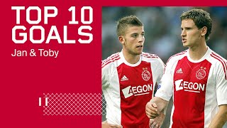 TOP 10 GOALS  Jan Vertonghen amp Toby Alderweireld [upl. by Atikcir]