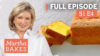 Martha Stewart Makes Pound Cake 3 Ways  Martha Bakes S1E4 quotPound Cakequot [upl. by Palgrave64]