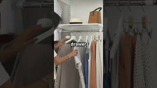 ORGANIZE Your Closet in 5 EASY Steps [upl. by Eetsim]