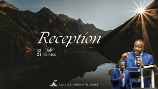 Reception  Pastor Tinashe Mahere 20240712E [upl. by Anerehs]