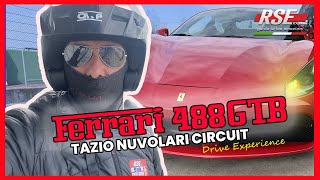 RSE Italia Ferrari 488GTB at Tazio Nuvolari Circuit Drive Experience [upl. by Bhayani572]