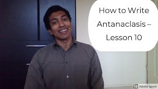 How to Write Antanaclasis  Figures of Speech 10 [upl. by Benis524]