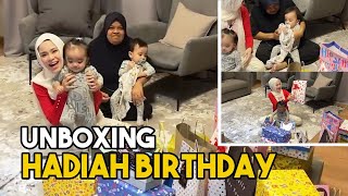 Unboxing hadiah birthday ayla amp ayden [upl. by Kciv254]