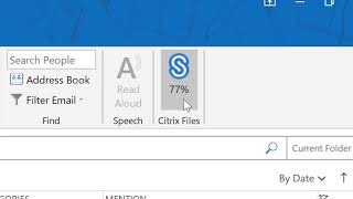 ShareFile How to use Citrix Files for Outlook [upl. by Alim]