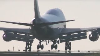 Southern Air Boeing 747400F Landing at LAX [upl. by Deedee]