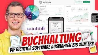 Die richtige Buchhaltungssoftware Finanzbuchhaltung 📈 Cloud FiBu Steuersoftware  Lohn amp Gehalt [upl. by Skell]