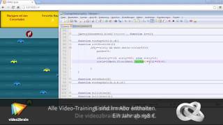 Browserspiele mit HTML5 Tutorial Ziel erreichen und Punktestand erhöhen video2braincom [upl. by Carbo]