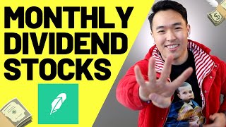 4 Monthly Dividend Stock on Robinhood SPECIAL DIVIDENDS [upl. by Cesya709]