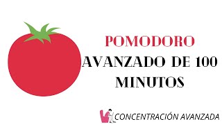 🍅POMODORO  DE 100 MINUTOS ESTUDIA CONMIGO🍅 [upl. by Parthenia]