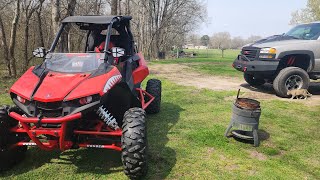 RS1 RZR 1000 on the farm [upl. by Lybis]