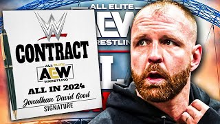 Jon Moxley RETURNS after AEW ALL IN 2024 And Signs WWE Contract [upl. by Uziel489]