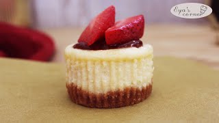 Easy Mini cheesecake recipe  Muffin Tin [upl. by Anatolio]