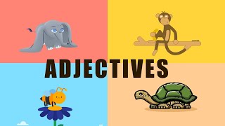 Inglés 3° básico  Adjectives [upl. by Aihsined]