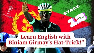 Learn English with Biniam Girmay’s Tour de France Wins [upl. by Anaile418]