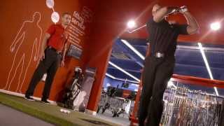 american golf Sky Advert TaylorMade RBZ Chrome Irons and Hybrid [upl. by Ez]