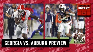 Georgia vs Auburn Preview Breaking down the Dawgs and the Tigers [upl. by Ylen601]