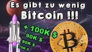 ACHTUNG Bitcoin zu knapp  daher bald diese irren Preise [upl. by Thynne]