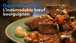 Gastronomie  lindémodable bœuf bourguignon [upl. by Fondea350]