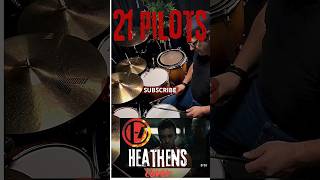 21 PILOTS HEATHENS COVER21pilotsmusicmusicvideodrumsmusicshortschinaindonesiapromarksticks [upl. by Hairahcaz940]