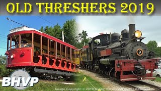 The Trains at Old Threshers 2019  Mount Pleasant IA [upl. by Rennie708]