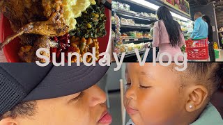 SundayVlog Piercing my DaughterSunday lunchGroceries South African YouTuber [upl. by Brod]