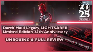 Darth Maul”s Lightsaber  The Phantom Menace 25th Anniversary [upl. by Margalo]