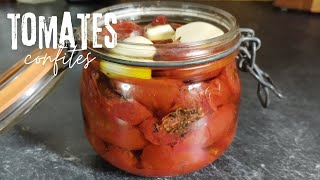 tomates confites maison facile et rapide 🍅 [upl. by Sadirah]