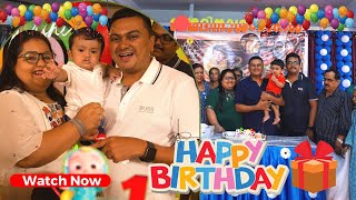 Rishis First Birthday  Cinematic Vlog by Rishi S Bhakthan amp Weva Photography [upl. by Aisital]