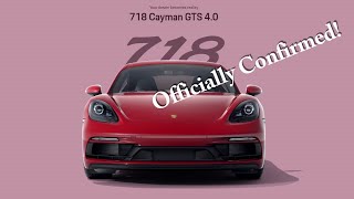 Porsche 718 Cayman and Boxster End Date Officially Confirmed [upl. by Tremain]