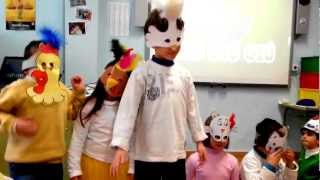 Pollito Pío  Carnaval Infantil CRA quotPeñasquot [upl. by Eeslek392]